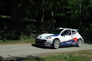Rallye Český Krumlov: Test Peugeot Delimax Total Czech National Teamu